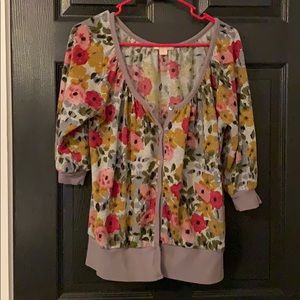 Floral Cardigan